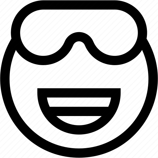 Cool, emoji, emotion, smiley, feelings icon - Download on Iconfinder