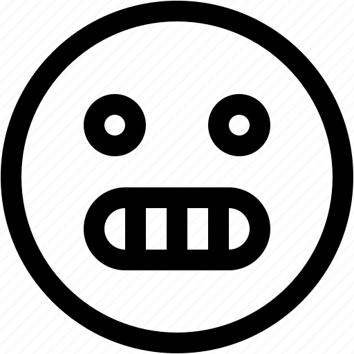 Creepy, emoji, emotion, smiley, feelings icon - Download on Iconfinder
