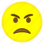 angry, dead, emoji, enemy, face, hovytech, unhappy 