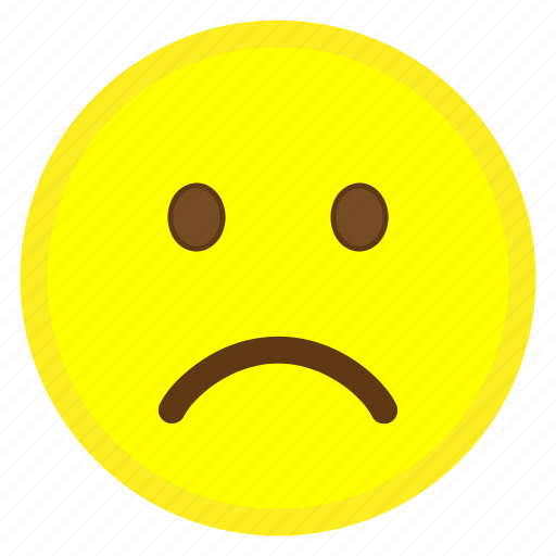 Emoji, face, frowning, hovytech, sad, slightly, unhappy icon - Download on Iconfinder