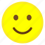 emoji, face, happy, hovytech, mouth, slightly, smiling 