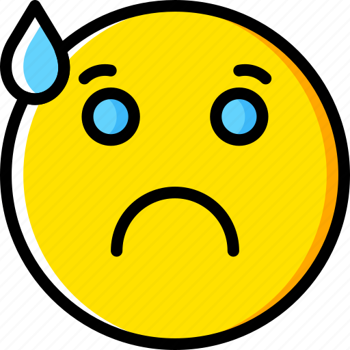 Emoji, emoticons, face, worried icon - Download on Iconfinder