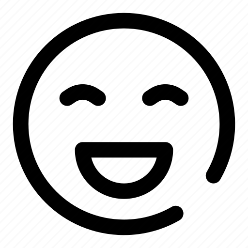 Joyful, emoji, emoticon, face, expression icon - Download on Iconfinder