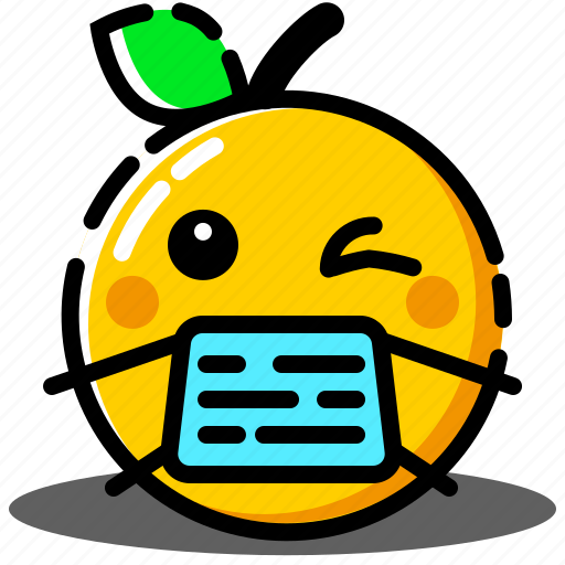 Avatar, emoji, emoticon, expresion, face, orange, sick icon - Download on Iconfinder