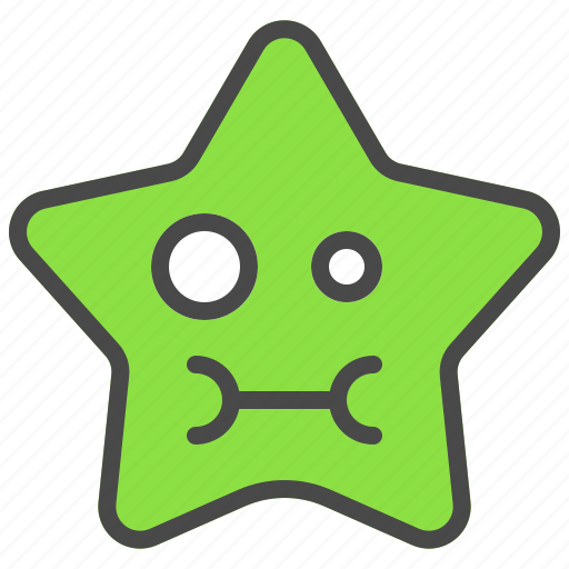 Cute, star, emoticon, face, emoji, expression icon - Download on Iconfinder