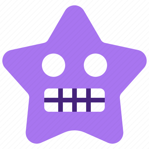 Emoji, expression, cold, star, emoticon, face icon - Download on Iconfinder