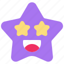 emoji, expression, like, star, emoticon, face, favorite