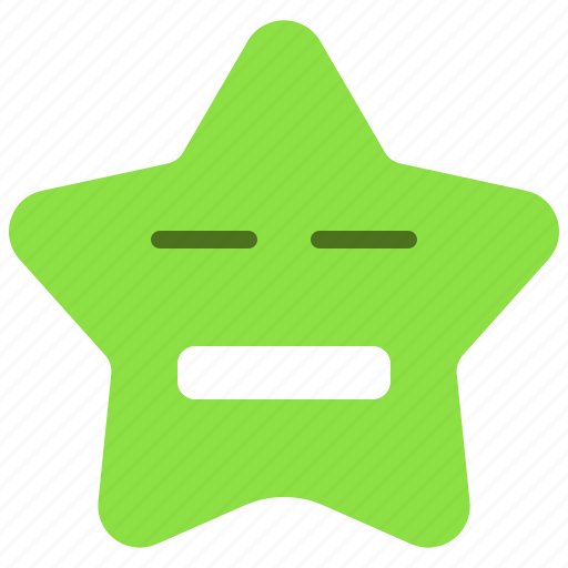 Emoji, expression, moody, star, emoticon, face icon - Download on Iconfinder
