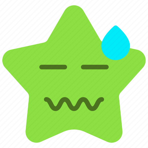 Emoji, expression, tired, star, emoticon, face, exhausted icon - Download on Iconfinder