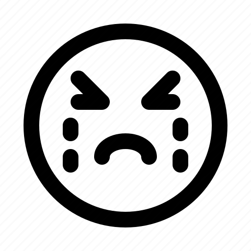 Cry, emoticon, emoji, emotion, expression, face icon - Download on Iconfinder