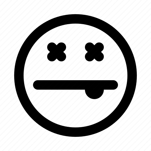 Drunk, emoticon, emoji, emotion, expression, face icon - Download on Iconfinder