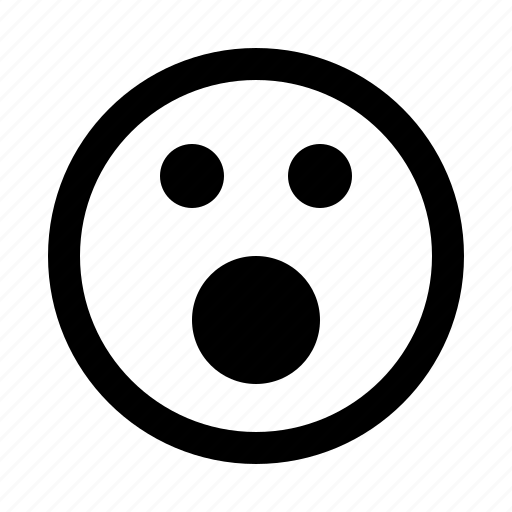 Emoticon, surprised, emoji, emotion, expression, face icon - Download on Iconfinder
