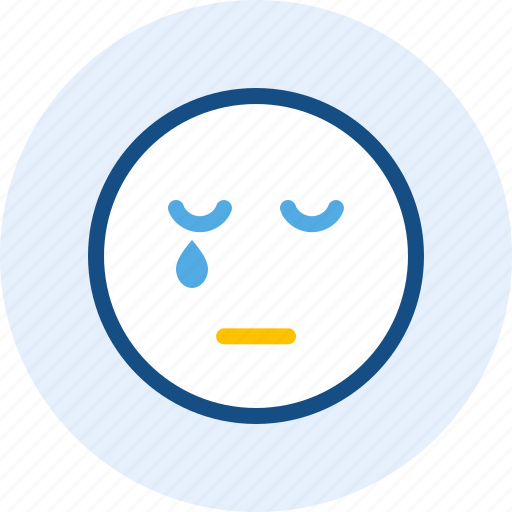 Cry, emoticon, expression, mood icon - Download on Iconfinder