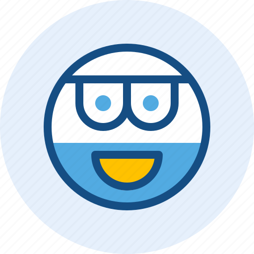 Beard, emoticon, expression, eyeglass, mood icon - Download on Iconfinder