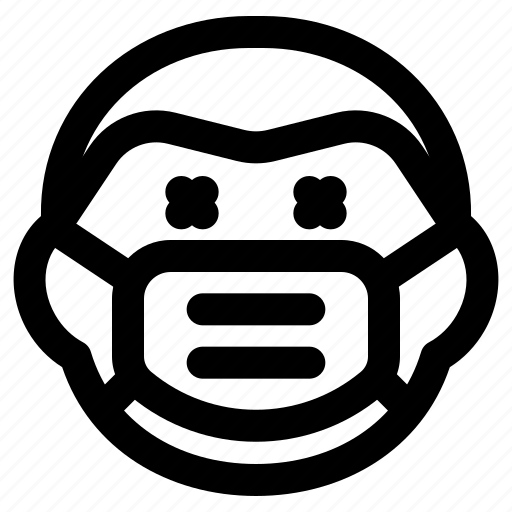 Man, dead, mask, emoticon icon - Download on Iconfinder