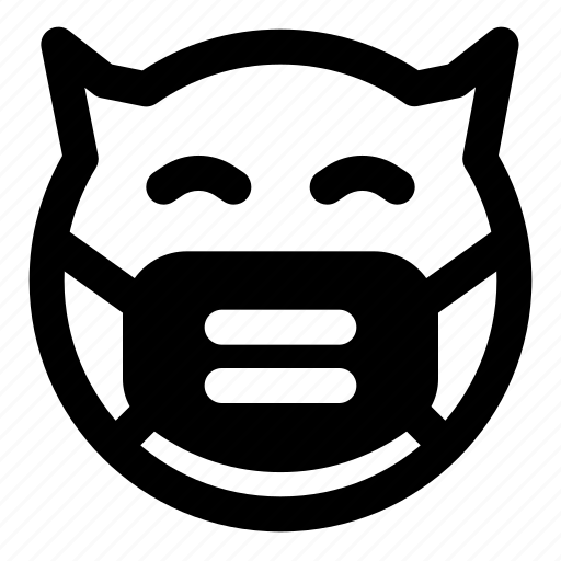 Devil, smile, expression, emoticon icon - Download on Iconfinder
