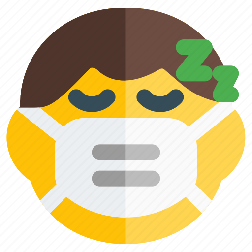 Child, sleeping, safety, emoticon, mask icon - Download on Iconfinder