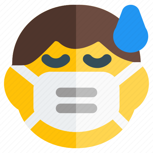 Child, sweat, emoticon, expression icon - Download on Iconfinder