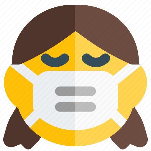 Girl, sad, emoticon, disappointed icon - Download on Iconfinder