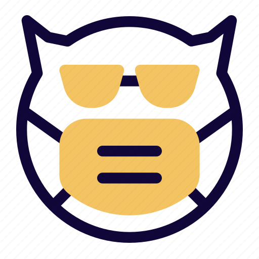 Devil, sunglasses, glasses, emoticon icon - Download on Iconfinder