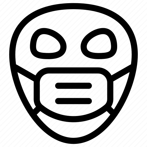 Alien, emoticon, expression, smiley icon - Download on Iconfinder
