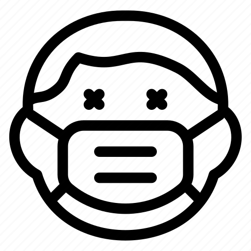 Boy, dead, mask, emoticon icon - Download on Iconfinder