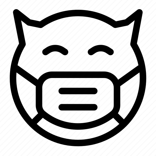 Devil, smile, emoticon, expression icon - Download on Iconfinder