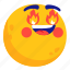 exited, fire, on, flame, emoticon 