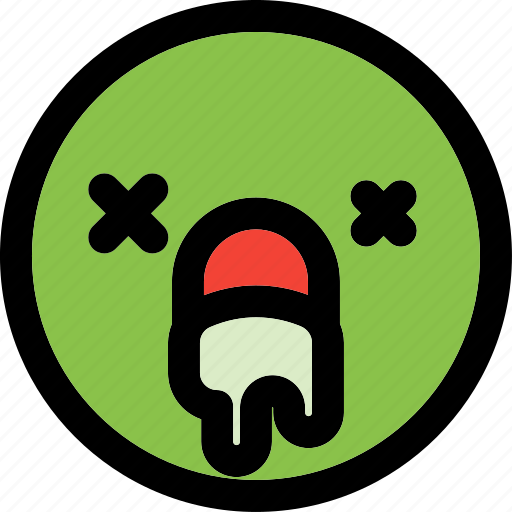 Sick, emoji, emoticon, expression, face, smiley icon - Download on Iconfinder