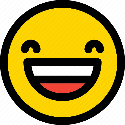 Happy, emoji, emoticon, expression, face, smiley icon - Download on Iconfinder