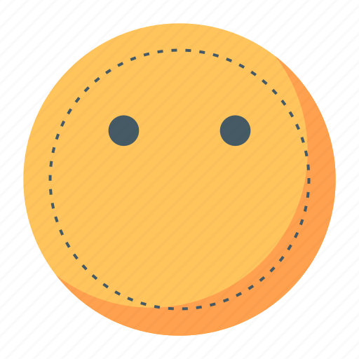 Emoji, emoticon, emoticons, face, faceless icon - Download on Iconfinder