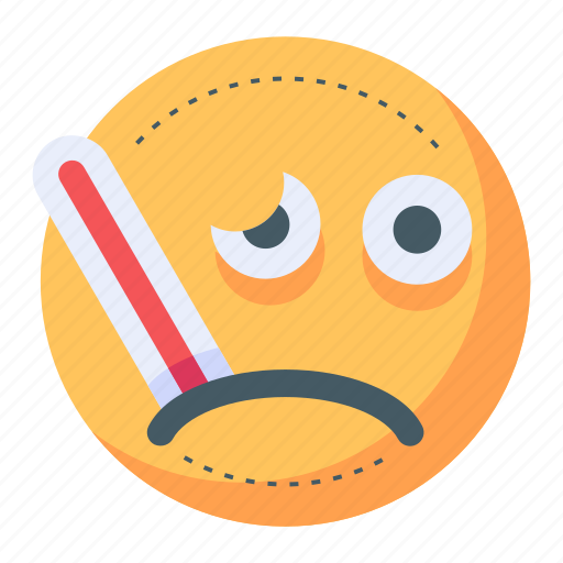 Fever, hot, temperature, thermometer icon - Download on Iconfinder
