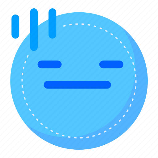 Emoticon, face, mood, unhappy icon - Download on Iconfinder