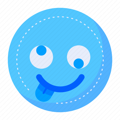 Crazy, emoji, emoticon, silly icon - Download on Iconfinder