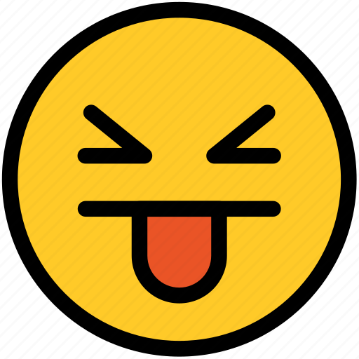 Tongue, out, emoticon, arrow, exit, magnifier, emoji icon - Download on Iconfinder