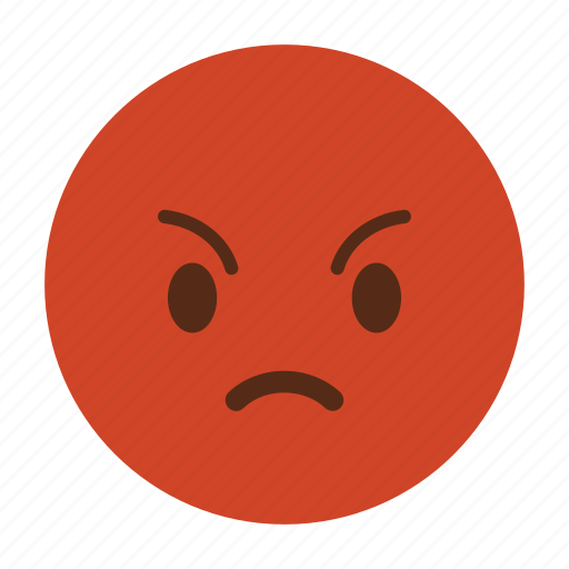 Angry, emoji, emoticon, emoticons, expression, mad icon - Download on Iconfinder