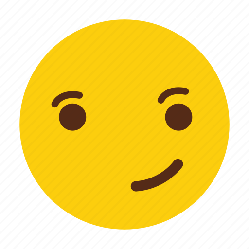 Emoji, emoticon, emotion, interested, smile, smiley icon - Download on Iconfinder
