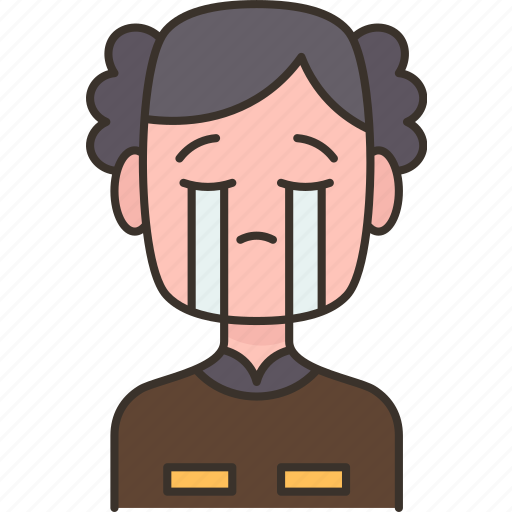Cry, sad, tragedy, grief, miserable icon - Download on Iconfinder
