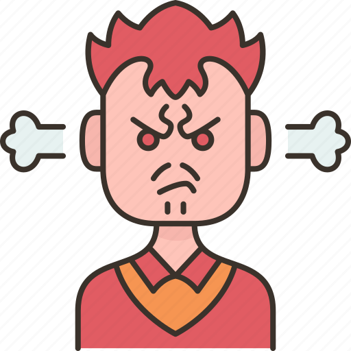 Mad, annoyed, anger, aggressive, frustrated icon - Download on Iconfinder