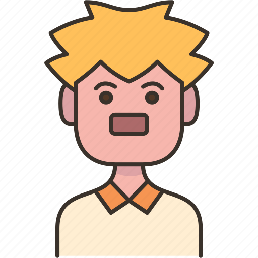 Shock, unbelievable, displeased, confused, expression icon - Download on Iconfinder