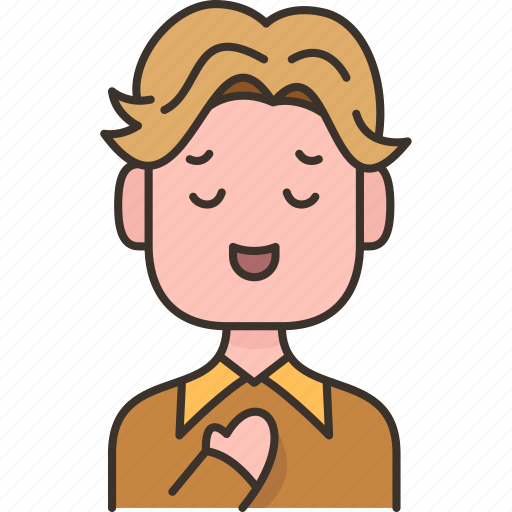 Sigh, relief, happy, emotion, expression icon - Download on Iconfinder