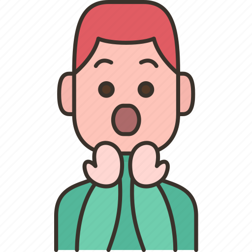Surprised, shocked, excited, wow, joyful icon - Download on Iconfinder