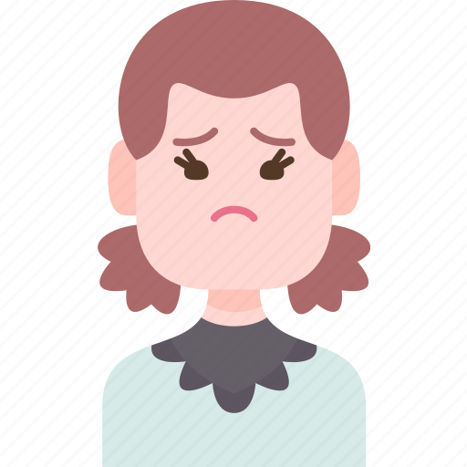 Worried, anxiety, stress, nervous, sad icon - Download on Iconfinder