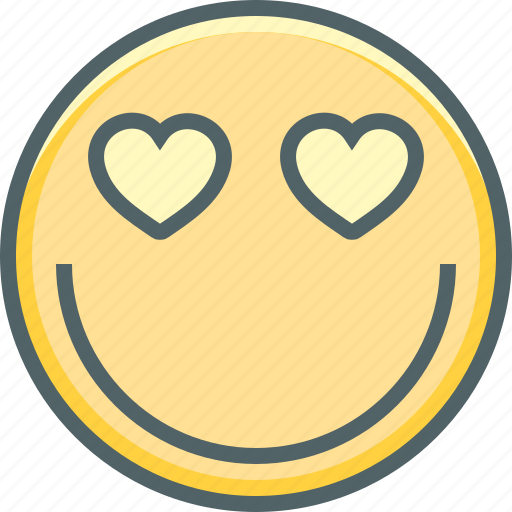 Emotion, heart, love, emoji, happy, like, romantic icon - Download on Iconfinder
