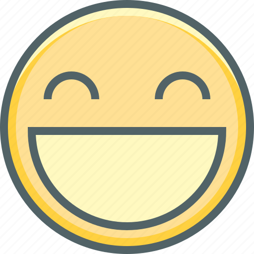 Emotion, mouth, open, smiling, emoji, happy, smiley icon - Download on Iconfinder