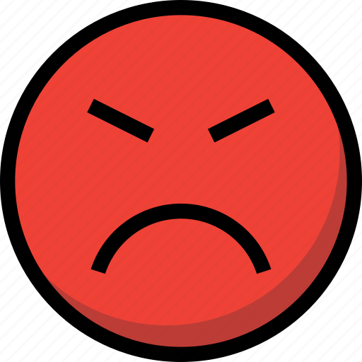 Angry, emoji, emotion, face, people icon - Download on Iconfinder