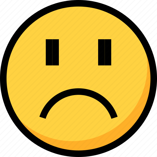 Emoji, emotion, face, people, sad icon - Download on Iconfinder