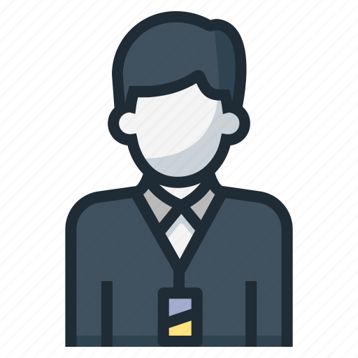Businessman, employee, man, officer, user icon - Download on Iconfinder