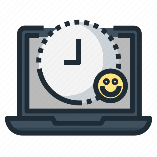 Happy, hour, job, satisfaction, time, work, working icon - Download on Iconfinder