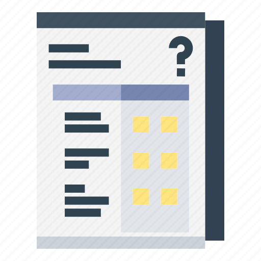 Datat, question, questionnaire, quiz, report, survey icon - Download on Iconfinder